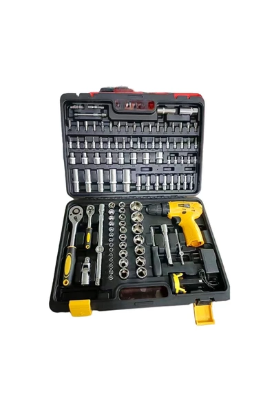 ÇELİKONLİNE GROUP 108 parça matkaplı lokma seti ürün görseli 1