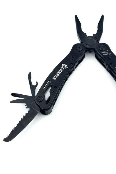 GERBER ÇOK  FONKSİYONLU  GERBER  PENSE TORNAVİDA ÇAKI SETİ BEZ KILIFLI - Resim 5