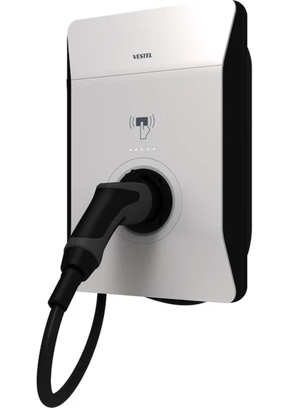 Vestel EVC04 AC22SW-T2P OPT1 TR 22 kW Kablolu Elektrikli Araç Şarj İstasyonu - 2