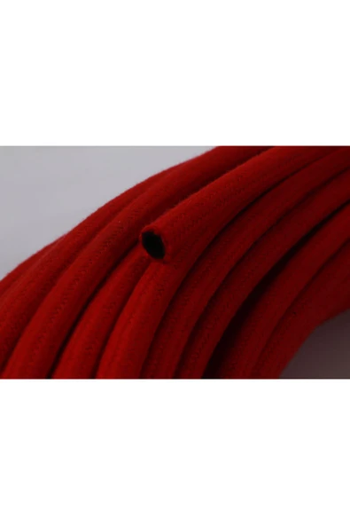 Hortum Plaza Kauçuk Örgülü Kırmızı Su Dönüş Hortumu 5x8 mm (10 Metre) - Resim 3