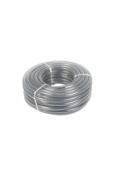 Hortum Plaza Ağır Hizmet Telli Şeffaf Hortumu (İç çap 16mm) (5/8'') (10 Metre) - Resim 2