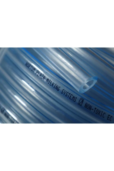 Hortum Plaza Süt sağma makinası Tekli Şeffaf Süt Hortumu (iç çap 14 mm) (Dış Çap 24 mm) ( 2.5 Metre) - 5