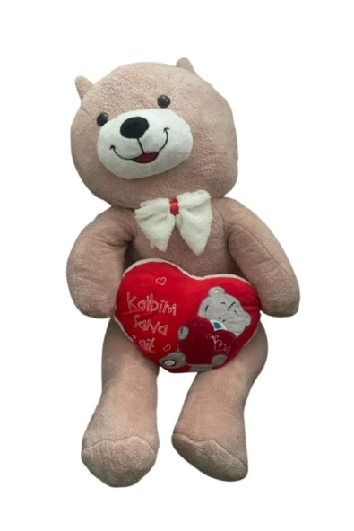 peluş 120 cm Pembe Dev Ayıcık – Yumuşacık ve Sevimli Hediye Ayı - Resim 2