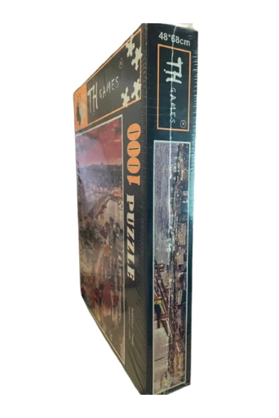 TH GAMES 1000 Parça Puzzle – Yetişkin & Gençler İçin Zorlayıcı Renkli Yapboz – 48x68 cm - Resim 3