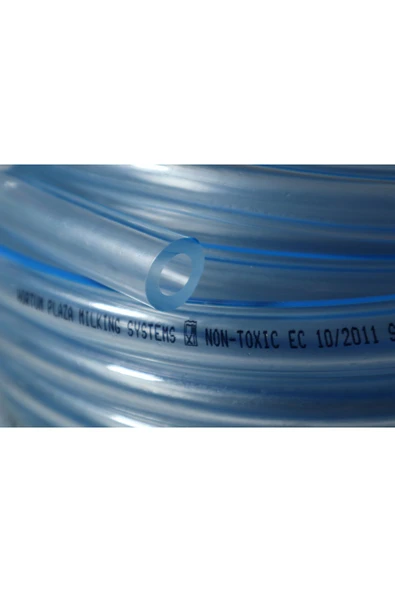 Hortum Plaza Süt sağma makinası Tekli Şeffaf Süt Hortumu (iç çap 14 mm) (Dış Çap 24 mm) ( 2.5 Metre) - 3