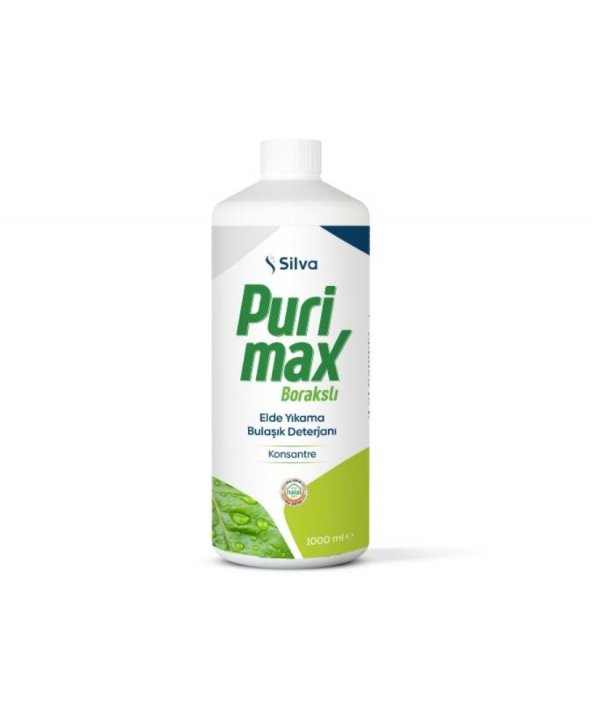 SİLVA PURIMAX ELDE YIKAMA BULAŞIK DETERJANI - KONSANTRE - HELAL - DOĞAL