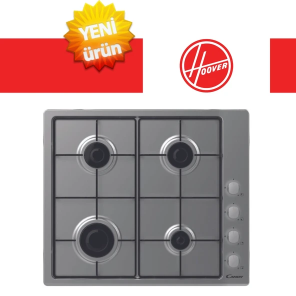 Hoover & Candy Genova Ankastre Set ( HON100W Beyaz + CHW6LX inox +  HDG6C1GWTK Beyaz ) - Resim 3