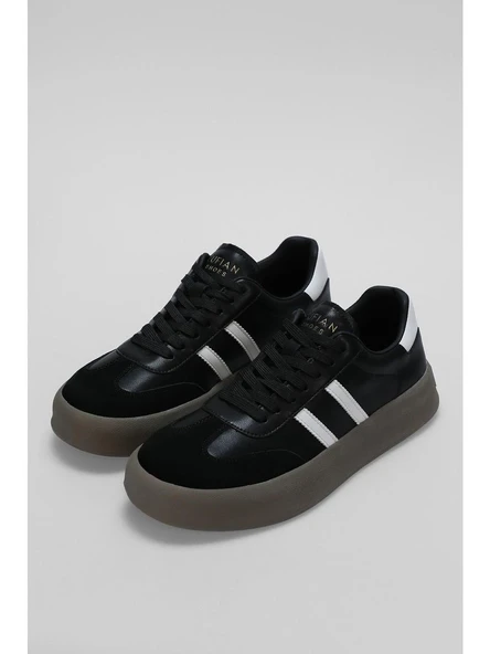 Lufıan Samuel 111230261 Siyah Erkek Günlük Sneaker - Resim 2