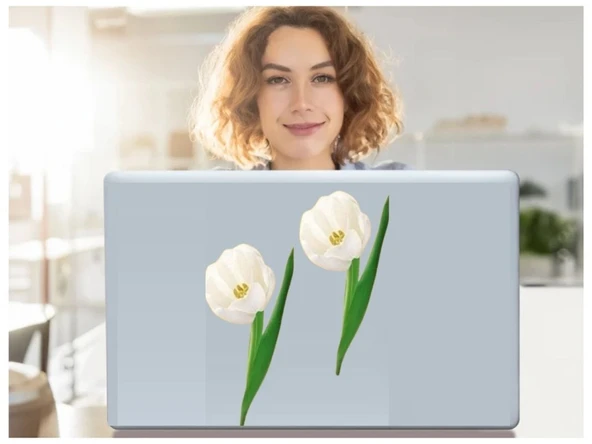 DEFTER STİCKER,LAPTOP STİCKER ÇİÇEKLİ PVC 70X50X0,5CM