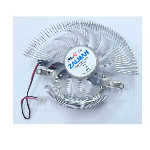 Ekran kartı fanı üniversal 2 pin vga ekran kartı soğutucu fanı - 1