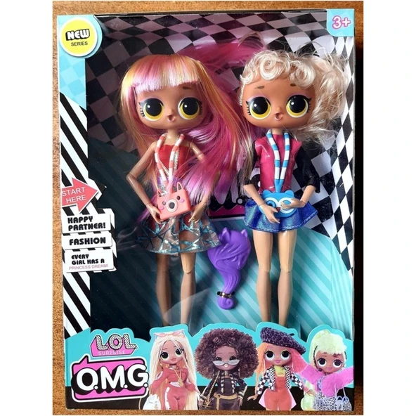 L.O.L. Oyuncak Suprise Bebek Seti Sonsuz Hareket Et Bebek Kaliteli ürün görseli