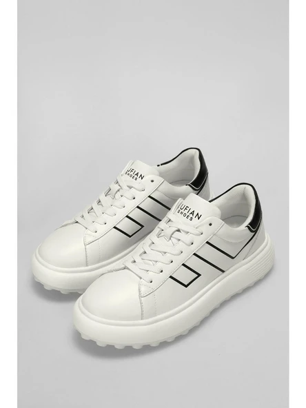 Lufian HAROLD 111230289 Beyaz Erkek Günlük Sneaker - Resim 2