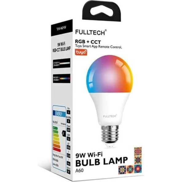 Fulltech Akıllı Rgb LED Lamba Ampul Wifi Tuya Destekli, 800 Lümen Akıllı Kontrol - 2