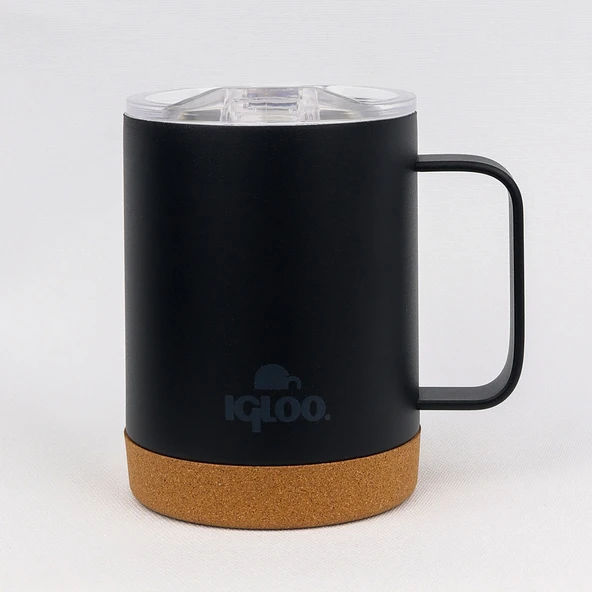 Igloo Cork Mug 350ml-SİYAH