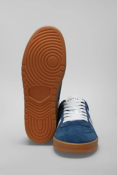 Lufian NELSON 111230262 Lacivert Erkek Günlük Sneaker - Resim 5