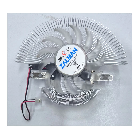Ekran kartı fanı üniversal 2 pin vga ekran kartı soğutucu fanı - 3