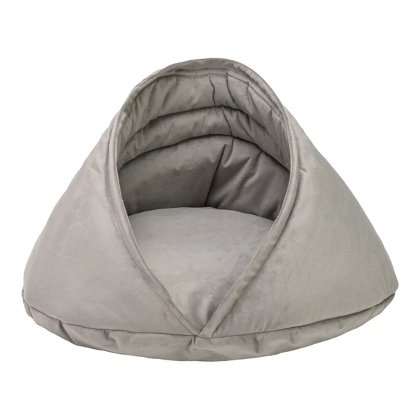 Pet Comfort Oyster Kedi/Köpek Yatağı, Gri 55x55x32cm ürün görseli