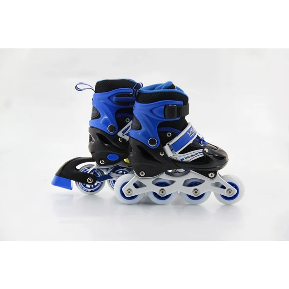 Roller Master Çubuklu Paten 31-34 Mavi - Resim 2