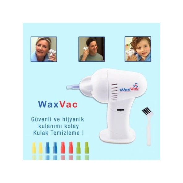 WaxVac Vakumlu Kulak Temizleme Aleti - 3