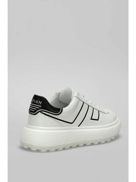 Lufian HAROLD 111230289 Beyaz Erkek Günlük Sneaker - Resim 4