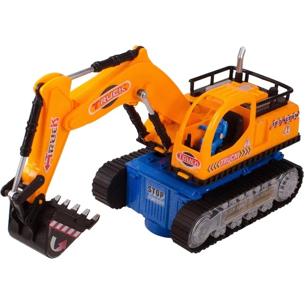 Cstars Cs-10 Pilli Ekskavatör Kepçe Işıklı Sesli Çarp ve Devam Et ürün görseli 1