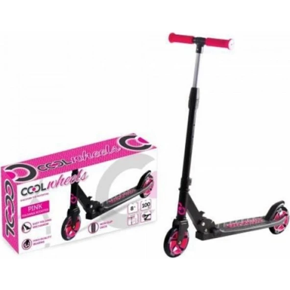 Furkan FR58352 Cool Wheels 8 Scooter (Pembe) Oyuncak - 1