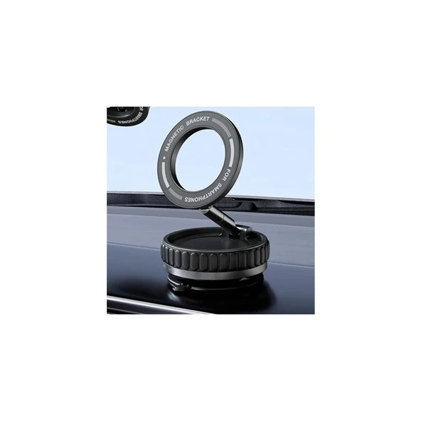 Arell Teknoloji l Vakumlu Telefon Tutucu 360° Oynar Başlıklı Sökülebilir Mıknatıslı Araç Içi Tutucu - K11 ürün görseli