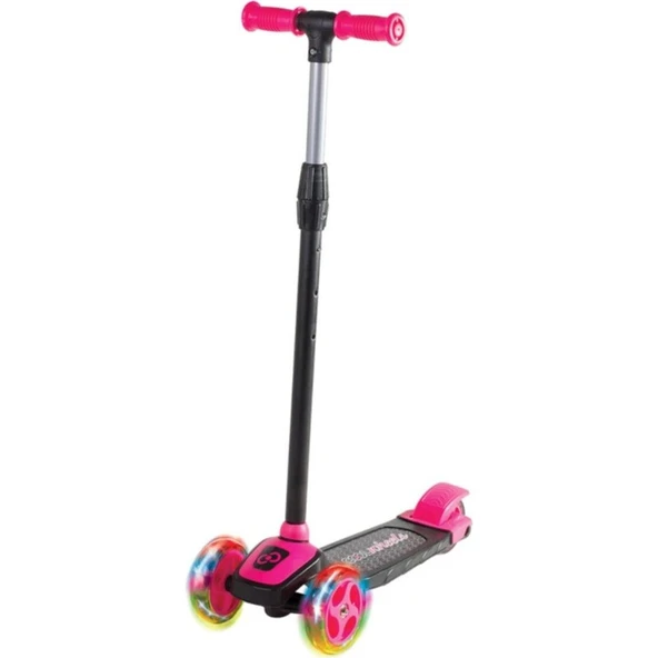 Furkan Oyuncak Pembe Cool Wheels LED Işıklı 3 Tekerlekli Yükseklik Ayarlı Twist Çocuk Scooter 3-9 Yaş ürün görseli 1