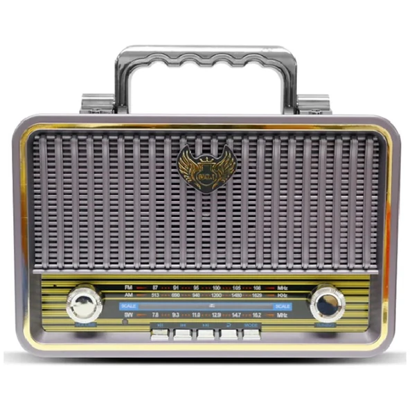 Gurme Sepeti Kemai MD-1908BT Bluetootlu Nostaljik Radyo ürün görseli 1