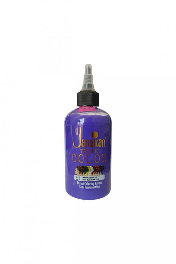 Jamaican Jeans Saç Boyası 250ml - 514 Mavi Hatmi Çiçeği