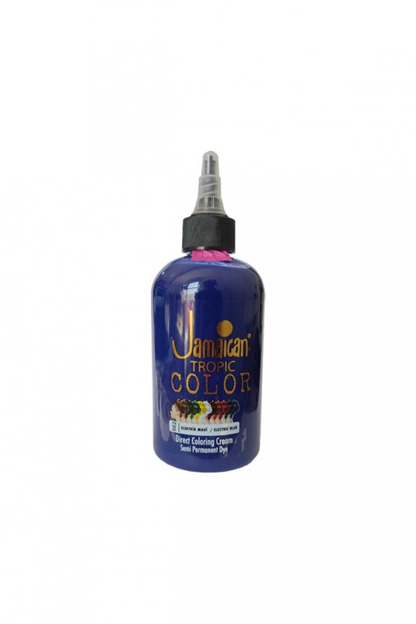 Jamaican Jeans Saç Boyası 250ml - 562 Elektrik Mavi