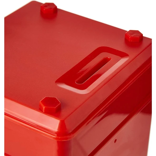 Mj Toys Elektronik Şifreli Kumbara Atm Görünümlü Hediyelik Finansal Yönetim Öğretici Kumbara Para Kasası - Resim 2