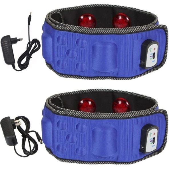 Teknobab 5motor ve Masaj Kemeri Elektrikli Titreşimli Bel Egzersiz Bacak Göbek Karı - 2