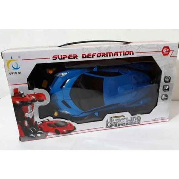 Tuka Shopping Uzaktan Kumandalı Şarjlı Robota Dönüşen Araba - Oyuncak Robota Dönüşen Mavi Araba - Tuka ürün görseli 1