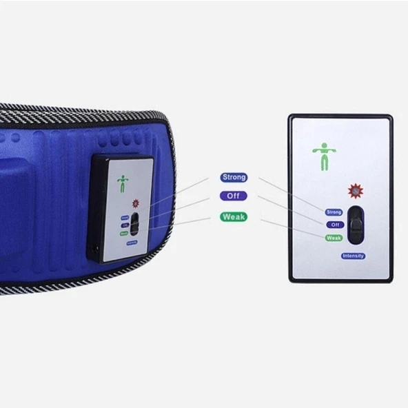 Teknobab 5motor ve Masaj Kemeri Elektrikli Titreşimli Bel Egzersiz Bacak Göbek Karı - 4