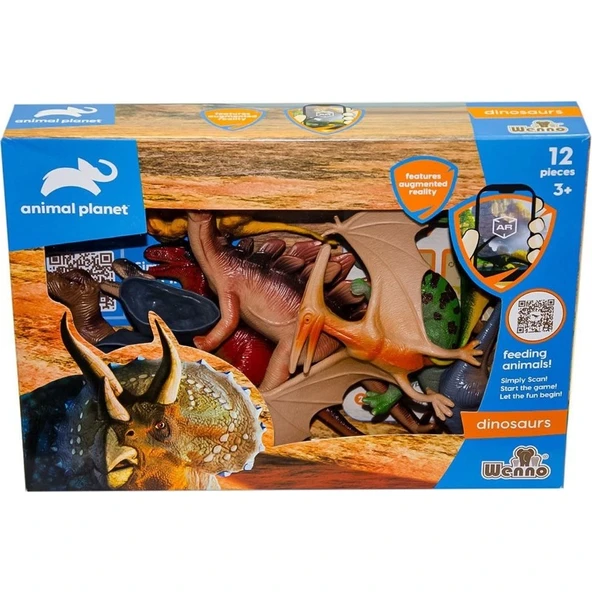 Tokay SH-D5903 Kutulu 12 Parça Dinozor Seti - 2