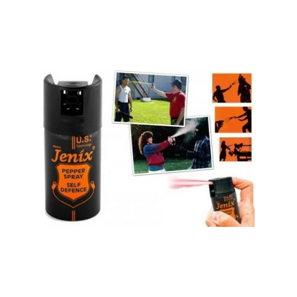 Jenix Biber Gazı - Göz Yaşartıcı Sprey 40ML