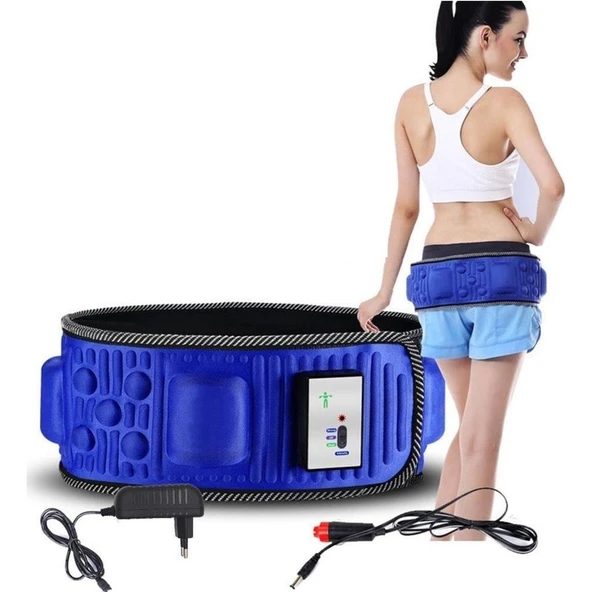 Teknobab X5 5motorlu Titreşimli Masaj Kemeri Aleti Giderici Göbek Eritme Aleti Kemeri