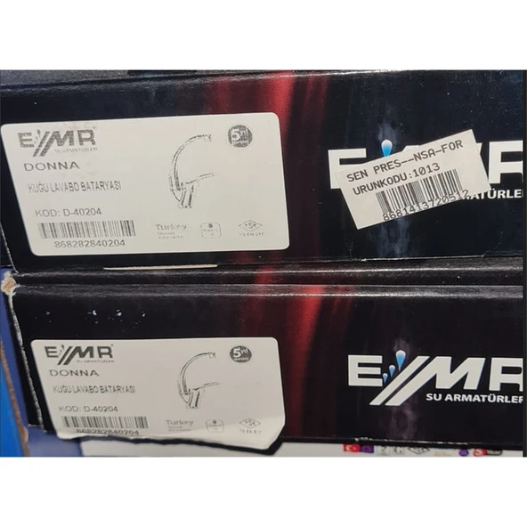 Emr Su Armatürleri Emr Mix Kuğu Lavabo Bataryası Donna Serisi D-40204 - 2
