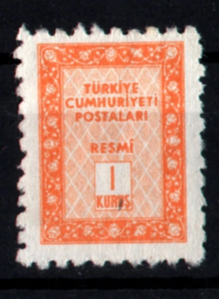 EABİ-1960 Resmi Pul 1 Kuruş (tp0267) ürün görseli