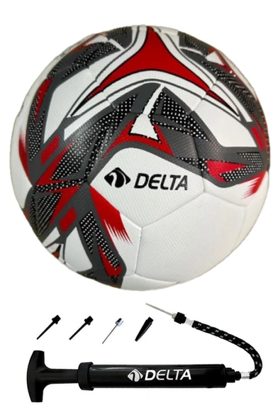 Delta Vento Hibrit Futbol Topu No 5 + Çok Fonksiyonlu Top Pompası İkili Set ürün görseli