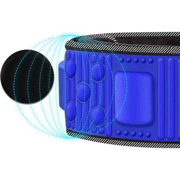 Tazador 5 Motorlu Titreşimli Masaj Kemeri Göbek Eritme Aleti ürün görseli