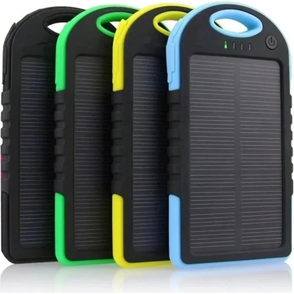 Erdem Store Güneş Enerjili Solar Panelli Powerbank 20000MAH Kamp Tipi Taşınabilir Şarj Aleti - 4