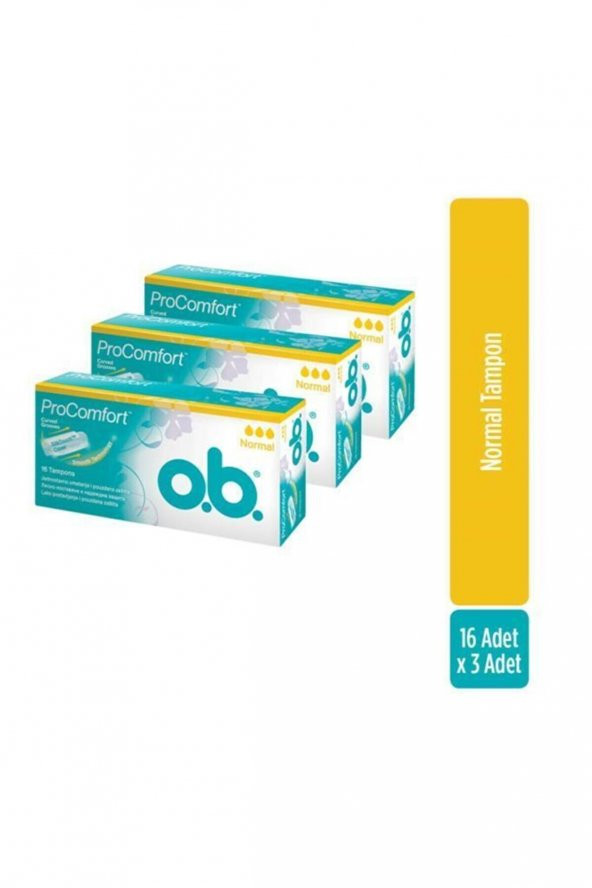 o.b. O.b Tampon Normal 16lı X3