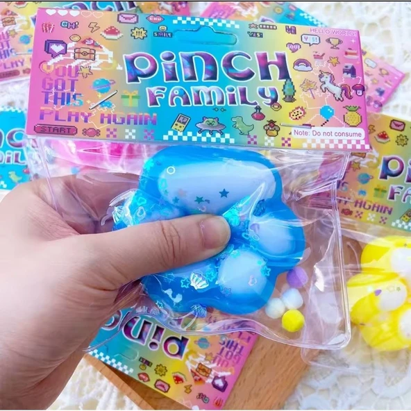 NB Market Kedi Patisi Taba Sukuşi Squishy Stress Oyuncağı Yumuşacık Jel Oyuncak Skuşi - Resim 4