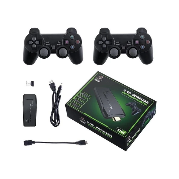 Atari M8 10000 Oyunlu Video Retro Oyun Konsolu 2.4g Hd Arcade ürün görseli