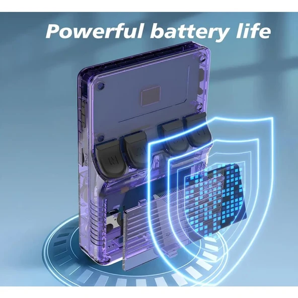 Turco R36S Arkos Retro Oyun Konsolu Video Oyunu Linux Sistemi 64GB 10000 + Oyunlar Cep Konsolu Atari Tv Bağlantılı Retro Oyun Konsolu - Resim 5