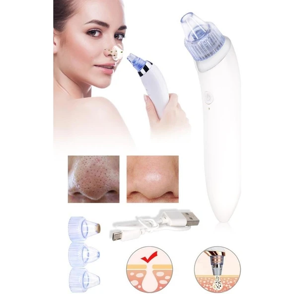 MUJGAN XN-8030 Profesyonel Vakumlu Siyah Nokta ve Temizleme Şarjlı - 3