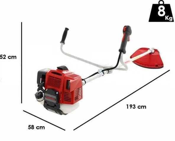 Kawasaki Tj53E Benzinli Yan Tırpan 3 Hp - 2