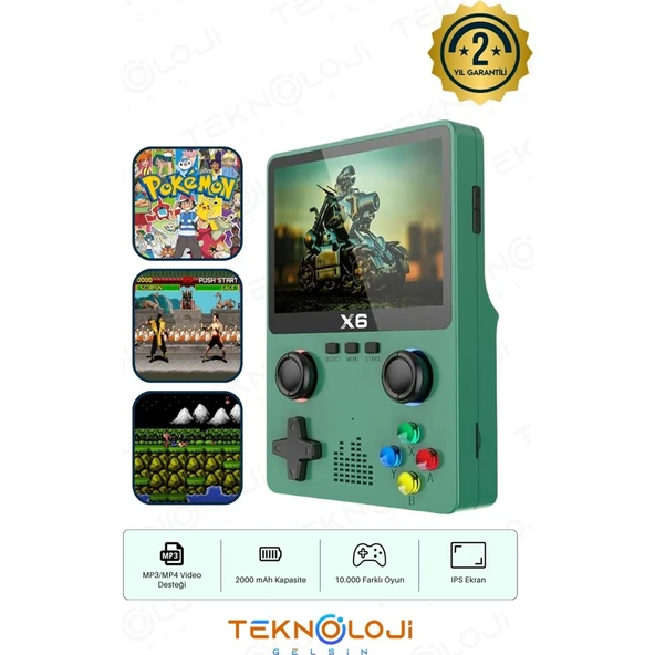 Teknoloji Gelsin Oyun Konsolu Yeni Nesil El Atarisi 10.000 Adet Nostalji Oyun ürün görseli